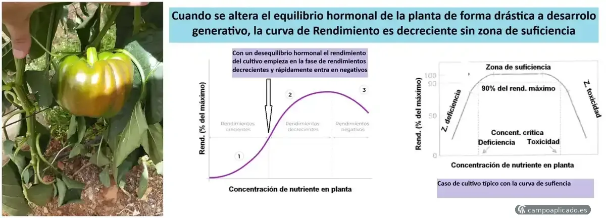 Diagnosis of poor nutritional management that affects productivity