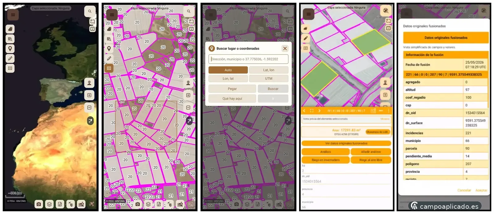 View 1 of the mobile GIS